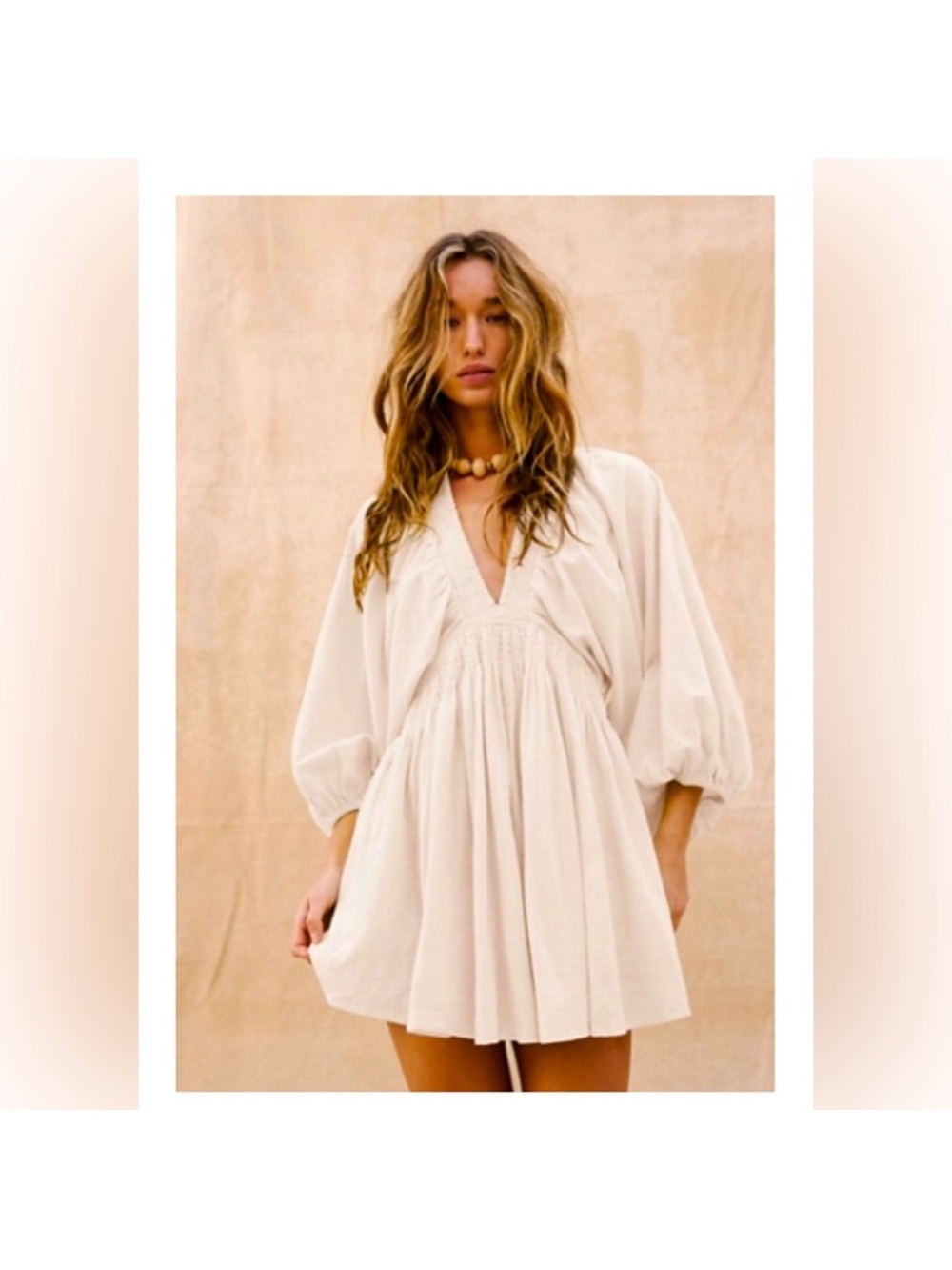 Free People For the Moment Mini Babydoll Dress